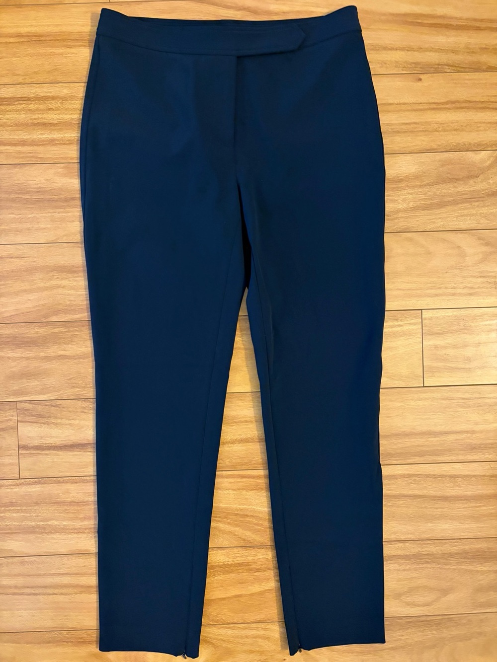 Slim Navy Skinny Ponte Pants